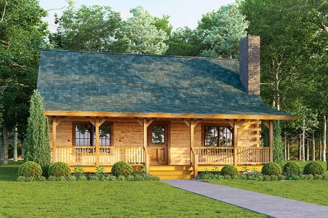 Log Cabin Home Plans, One Story Cabin Floor Plans, Log Cabin House Plans Open Floor, Log Cabin Plans Open Floor, 2 Story Cabin Floor Plans, Cabin Layout Floor Plans, Cabin With Loft Floor Plans, Small Log Home Plans, Cabins Floor Plans