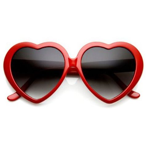 'Retro heart' Vintage 1950s style red heart shaped sunglasses ($18) ❤ liked on Polyvore featuring accessories, eyewear, sunglasses, glasses, retro sunglasses, red heart shaped glasses, vintage eyewear, red heart shaped sunglasses and red eyewear Heart Shape Sunglasses, Sunglasses Cute, Cat Eye Colors, Heart Shaped Glasses, Shape Sunglasses, Trendy Office, Heart Glasses, Heart Shaped Frame, Shaped Sunglasses