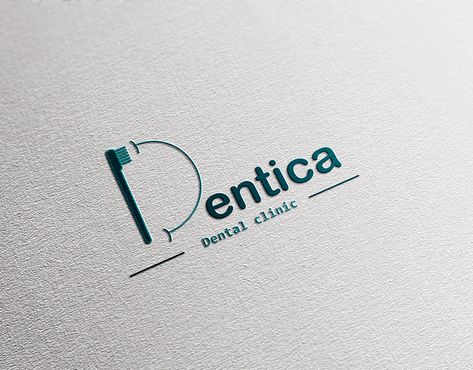 Dental Clinic Branding Design, Dental Clinic Branding, Dentist Logo Creative, Dental Logo Design Dentistry, Dentist Logo Ideas, Dent Logo, Dental Office Logo, Dentist Logo Design, Dental Logo Design Ideas