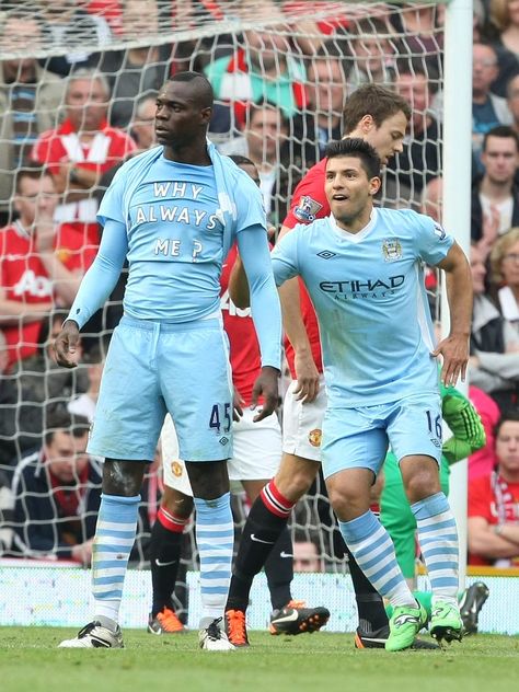 City Of Manchester Stadium, Why Always Me, Football Swag, Mario Balotelli, Manchester Derby, Kun Aguero, Nike Football Boots, Barclays Premier League, Legends Football