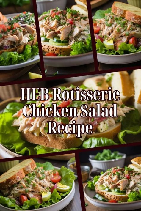 Last Updated on July 20, 2023 Are you looking for a delicious and easy-to-make salad recipe? Look no further! This Heb Rotisserie Chicken Salad is the perfect combination of flavor, texture, and nutrition. With just a few simple ingredients, this salad can be prepared in minutes. This is the perfect dish for a light lunch ... Read more Easy Rotisserie Chicken Salad, Rotisserie Chicken Salad Recipe Healthy, Chicken Salad From Rotisserie Chicken, Easy Chicken Salad Recipe With Rotisserie Chicken, Heb Chicken Salad Recipe, Heb Rotisserie Chicken Salad Recipe, Copycat Heb Rotisserie Chicken Salad, Heb Recipes, Rotisserie Chicken Salad