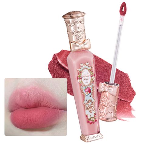 Flower Knows Strawberry Rococo, Strawberry Cosmetics, Strawberry Rococo, 100 Affirmations, Glow Up Guide, Aliexpress Finds, Lipstick Dark Red, Nice Makeup, Powder Lipstick