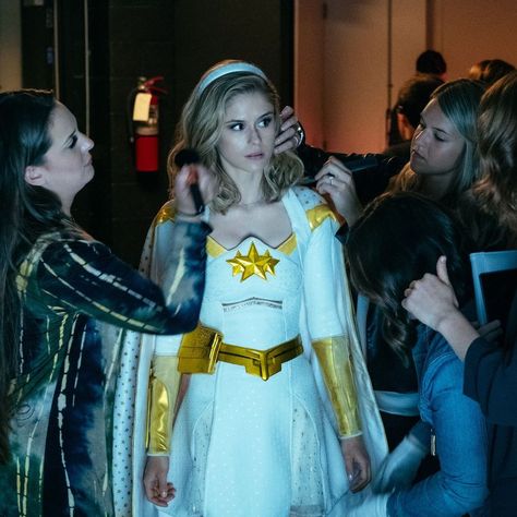 Starlight Costume, Starlight The Boys, Shuri Black Panther, Superhero Fancy Dress, The Boy Cast, Boys Fancy Dress, Erin Moriarty, Superhero Shows, Monica Lewinsky