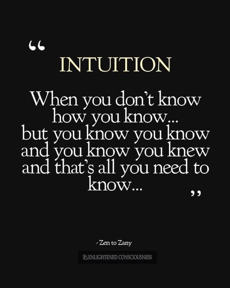 Gut Feeling Quotes, Guts Quotes, Be Happy Again, Intuition Quotes, Inspirerende Ord, Happy Again, Gut Feeling, Healing Words, Funny True Quotes