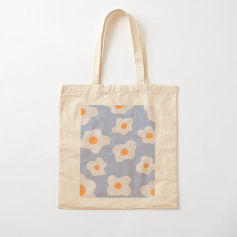 100% cotton reusable shopping carry bag with digital print on one side. Pretty egg cloud pattern Drawing On Bag, Drawing On Tote Bag, Tote Bag Drawing Ideas, Tote Bag Art Design, Tote Bag Drawing, Handpainted Tote, Diy Tote Bag Design, Handpainted Tote Bags, Crayon Drawing