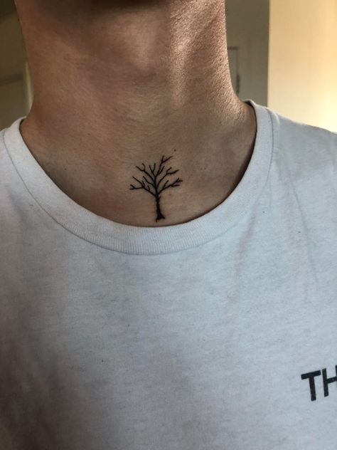 Men Small Forearm Tattoos, Tattoo Ideas For Men Nature, Men’s Tattoo Behind Ear, Collar Tattoo Men, Men’s Tattoos For Arms, Tree Chest Tattoo, Sick Tattoos For Guys, Poison Tree Tattoo, Nape Of Neck Tattoo