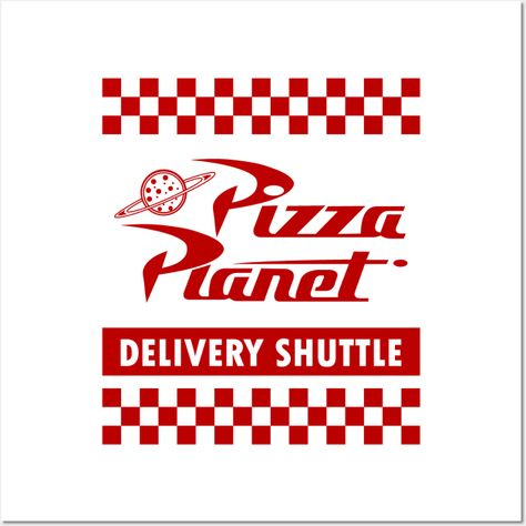 Pizza Planet Printable Free, Pizza Planet Printable, Pizza Planet Decorations, Planet Pizza Toy Story, Pizza Planet Boxes, Pizza Planet Svg, Pizza Planet Sign, Pizza Planeta, Pizza Planet Shirt