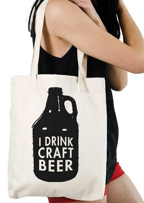 Hey, I found this really awesome Etsy listing at http://www.etsy.com/listing/113695525/i-drink-craft-beer-tote-bag Beer Crafts, Beer Tote, Craft Beer Gifts, Beer Merchandise, Beer Growler, Beer Shop, Beer Pub, Beer Poster, Gifts For Beer Lovers