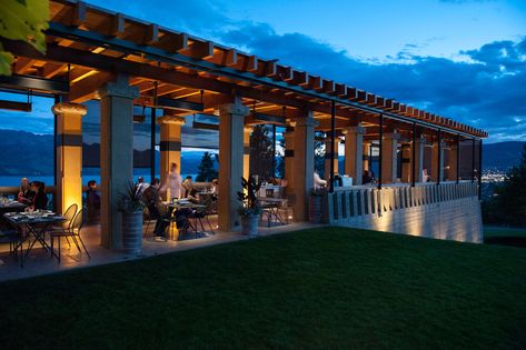 9 Scenic Waterfront Restaurants Open Across Canada | NUVO Blue Bayou Disneyland, Mission Hill, Fairmont Chateau Lake Louise, Terrace Restaurant, Destin Hotels, Okanagan Valley, Beach Lounge, Waterfront Restaurant, Cedar Creek