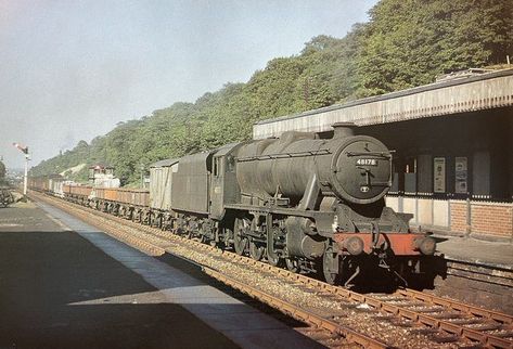 British Railways Midland Main Line | Stanier 8F 2-8-0 no | Facebook Steam Railway, British Railways, British Rail, Steam Engines, Steam Train, Vintage Train, No Facebook, Steam Engine, Steam Trains