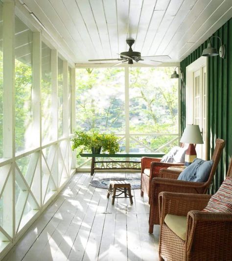 15+ Charming Southern Style Screened Porch Ideas To Love All Season