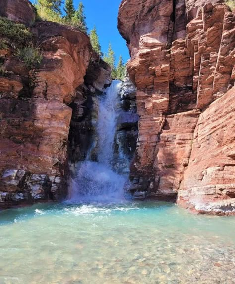 5 Hidden Swimming Holes In Colorado That Offer A Day Full Of Adventure Swimming Holes In Colorado, Colorado Vacation Ideas, Colorado Places To Visit, Colorado Waterfalls, Durango Colorado, Route 66 Road Trip, Boulder Colorado, Colorado Adventures, Colorado Vacation