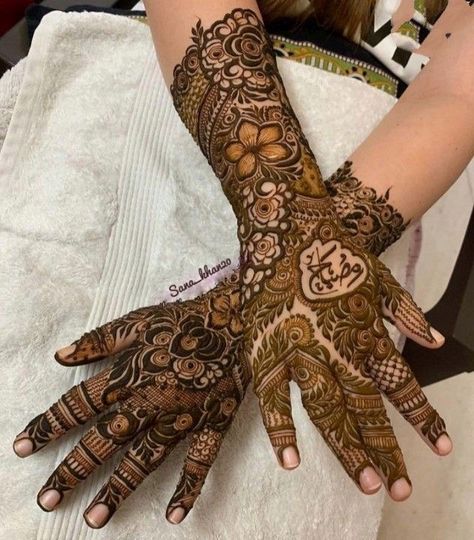 Follow me Mehendi Name Design, Urdu Mehndi Design, Urdu Name Mehndi Design, Bridal Mehndi Designs With Names, Semi Bridal Mehendi Design, Name Mehndi Design, Latest Mehndi Designs Wedding, Mehndi Tutorial, Foot Mehndi