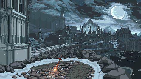 Animated Wallpaper For Pc, Dual Screen Wallpaper, Pixel City, Desktop Wallpaper 1920x1080, Pixel Art Landscape, Anime Wallpaper 1920x1080, Gif Background, Pixel Art Background, Foto Gif