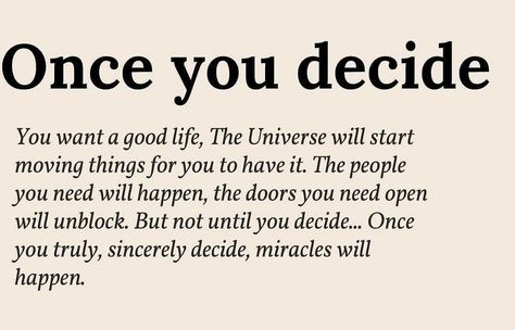 Decision Quotes, The Minds Journal, Better Mental Health, Minds Journal, Do The Right Thing, Note To Self Quotes, Positive Self Affirmations, Self Quotes, Reminder Quotes