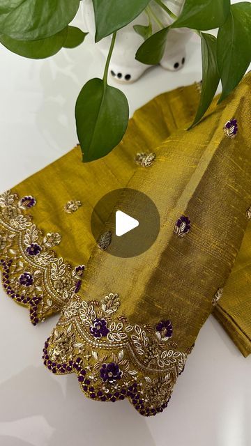 krishnaveni Amireddy Studio on Instagram Krishnaveni Amireddy Studio, Blouse Work Designs Simple, Simple Handwork Blouse Design, High Way Road, Simple Work Blouse Designs, Sbi Bank, High Way, Bank Building, Aari Work Blouse