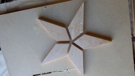 Making a Texas Star - by iltws2 @ LumberJocks.com ~ woodworking community How To Make A 5 Point Star, Wooden Quilt, Wood Art Diy, Pallet Christmas, Texas Star, Diy Wooden Projects, Wood Stars, Router Bit Set, Woodworking Projects That Sell