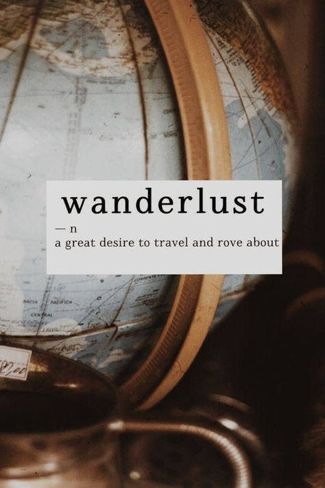 Wanderlust- Never wants to stay in one place, ever for very long!   For more travel tips and inspiration visit BusinessTravelLife.com #inspiration #travel Best Travel Quotes, Travel Quotes Wanderlust, Intp, Wanderlust Travel, You Smile, Peta, Travel Quotes, The Words, Travel Dreams