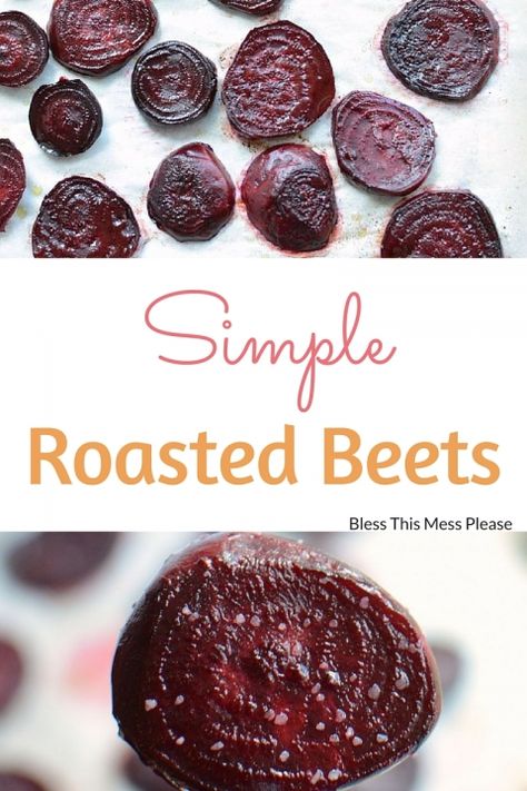 Simple Roasted Beets not a huge fan of beets but never tried them roasted. I'll try anything once. Recipes Illustration, Beets Roasted, Healthy Recipes Simple, Roasted Beets Recipe, Veggies Roasted, Beets Recipe, Yummy Veggies, Delicious Veggies, Beet Recipes