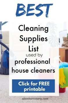 Deep Cleaning Product List, List Of Cleaning Supplies For New House, Best Cleaning Supplies Products, Cleaning Service Supplies, Professional House Cleaner Tips, Professional Housekeeping Tips, Deep Cleaning Supplies List, Deep Cleaning House Supplies, House Cleaning Items