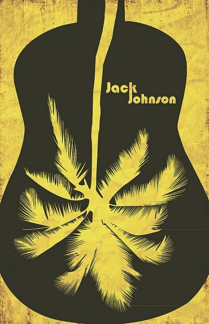 jack johnson guitar poster Jack Johnson Poster, Better Together Jack Johnson, Nice Poster, Beach Music, Poster Music, Jack Johnson, Gig Posters, Music Film, Band Posters