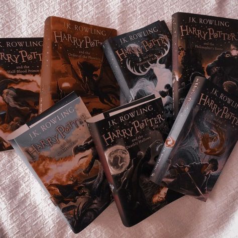 Harry Potter Aesthetic Book, Reading Harry Potter Aesthetic, Harry Potter Book Aesthetic, Harry Potter Books Aesthetic, Potterhead Aesthetic, Harry Potter Vibe, Harry Potter Vibes, Harry Potter Fanları, Phoenix Harry Potter