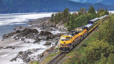 Alaska Railroad adds two adventure packages for summer: Travel Weekly Alaska Train, Grand Canyon Railway, Alaska Railroad, Train Adventure, Alaska Vacation, Scenic Railroads, Train Tour, Anchorage Alaska, Alaska Travel