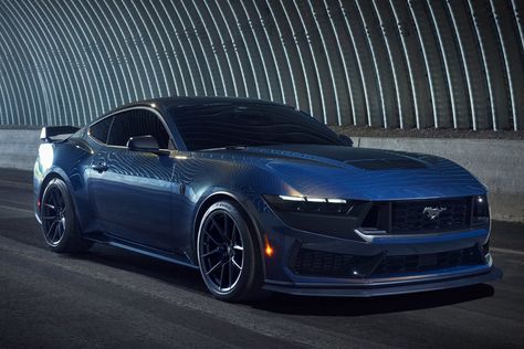 The Ford Mustang gallops into its seventh generation with a new model for 2024 — and the V8 is alive and well, at least for... Ford Mustang Dark Horse, 2024 Ford Mustang, Mobil Mustang, New Ford Mustang, Mustang Wallpaper, New Mustang, Pimped Out Cars, Mustang Cars, Pony Car