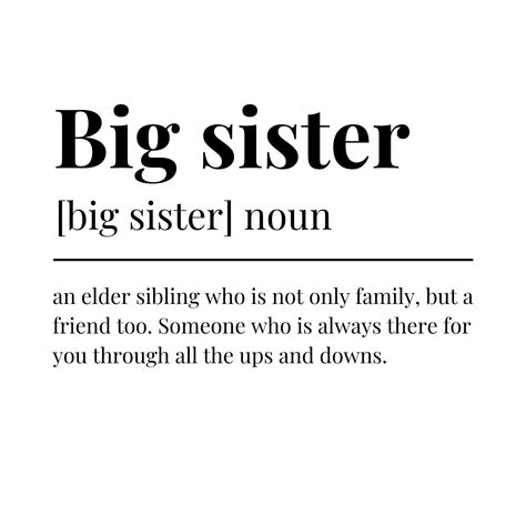 Big Sister Definition Candle | Label Birthday Gift Sibling Friendship Wedding New Mum Mama Mother's Day Baby Cards Prints Stickers Card Shirts Mug Necklace Bracelet Tags Christmas - Candles come in two sizes: (Small 20h Diameter; 7.5cm and Height 7cm) or (Medium 40h; Diameter 8cm and Height 8.5cm) - Candle is Vanilla-Scented - Candle Label Size is 50x50mm for ALL LABELS and can be Glossy White, Cream-textured or Kraft BUT comes with a KRAFT LABEL for the Candle Gift Set as in the photo --------- Gifts For Older Sister, Sibling Friendship, Friendship Best Friends, Bracelet Tags, Sister Definition, Friendship Wedding, Personalised Candles, Spelling Mistakes, Older Sibling