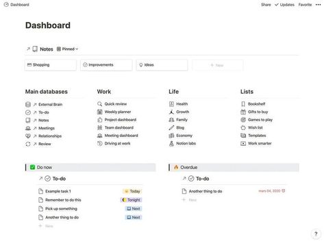 notion free templates for students Notion To Do List Template, Notion To Do List, Minimalistic Notion, Notion Dashboard Template, Minimalist Notion, Study Planner Free, Free Notion Templates, Notion Ideas, Student Dashboard