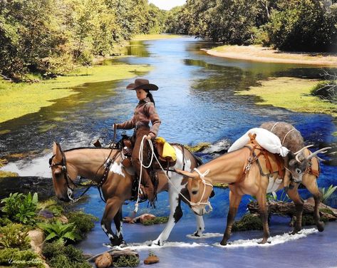 Model Horse Photography, Model Horse Diorama, Breyer Diorama, Breyer Horses Scenes, Horse Diorama, Schleich Horses Stable, Mules Animal, Horse Art Ideas, Diy Horse Barn