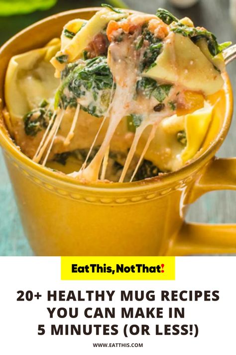 Microwave Recipes Dinner, Healthy Microwave Meals, Healthy Mug Recipes, Mug Dessert Recipes, Microwave Cooking Recipes, Microwave Mug Recipes, Mug Dinner, Easy Microwave Recipes, Mug Recipe