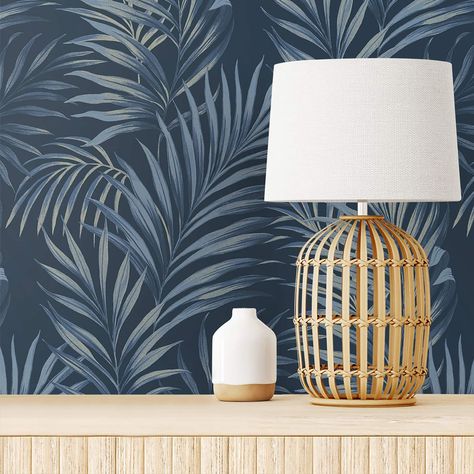 "Buy the Tommy Bahama® Tranquillo Peel & Stick Wallpaper at Michaels. com. Welcome a fresh, tropical ambiance into you interior with its trendy color palette. Decorate and transform interior walls, furniture, powder room, stair riser, backsplash and many other DIY decorative applications with the Tranquillo Peel & Stick Wallpaper by Tommy Bahama. Welcome a fresh, tropical ambiance into you interior with its trendy color palette. Peel and stick to any smooth flat surface without mess or sticky re Tommy Bahama Home Decor Interior Design, Costa Rica Decor, Trendy Color Palette, Stair Riser, Tommy Bahama Home, Peel Stick Wallpaper, Home Improvement Store, Island Girl, Removable Wall