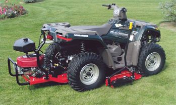 John Deere Garden Tractors, Atv Implements, Atv Attachments, Farm Hacks, Atv Car, Lawn Care Business, Tractor Idea, Lawn Mower Tractor, Atv Trailers