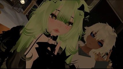 Vr Pfp, Vr Anime, Banner Aesthetic, Vr Chat, Big Baby, Matching Pfp, Avatar, Gif, Kitty