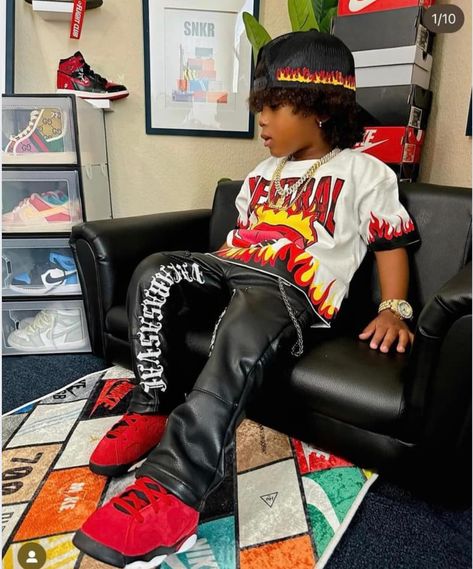 Boy Birthday Photoshoot Ideas, Toddler Boy Fashion Swag, Boys Outfits Aesthetic, Kids Fashion Boy Swag, Black Kids Fashion, Boy And His Dog, Foster Parent, Baby Boy Outfits Swag, Baby Jordans