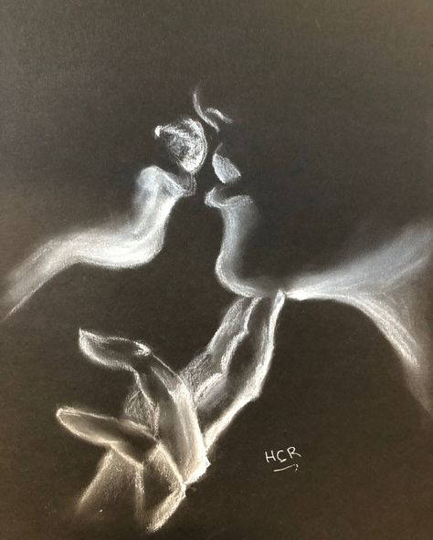 Soft pastel,toz pastel, love, drawing Soft Pastel Black Paper, Dibujos Ideas, Black Paper Drawing, Pastel Artwork, White Pictures, Aesthetic Couple, Art Of Man, Oil Pastel Art, Charcoal Art