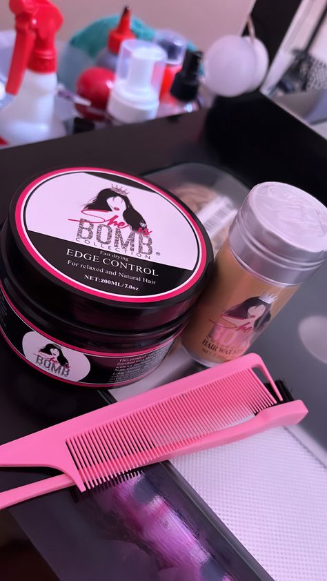 Things To Get From The Hair Store, Hair Stuff Aesthetic, Rich Off Hair Aesthetic, Getting Hair Done Aesthetic, Black Hairstylist Aesthetic, Cosmotologist Aesthetic, Hairstylist Products, Hair Tools Aesthetic, Hairstylist Aesthetic