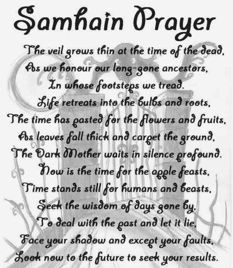 Samhain Prayer, Wicca Holidays, Samhain Traditions, Celtic Paganism, Samhain Ritual, Pagan Holidays, Wiccan Sabbats, Magia Das Ervas, Samhain Halloween