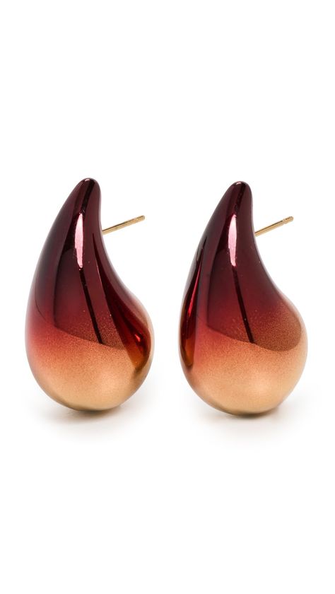 PRICES MAY VARY. Polished, gradient finish Length: 0.75in / 2cm Gradient Drop Earrings Fall 2024 Jewelry Trends, Earring Inspo Silver, Baddie Accessories, Orb Earrings, Fashion Png, Teardrop Earrings Gold, Large Drop Earrings, Dope Jewelry Accessories, Pinterest Challenge