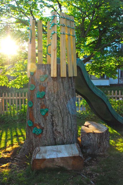 Old tree is now a climbing wall, crow's nest and slide.   Great idea for a tree house, too! Thanksgiving Crafts For Toddlers, Making Candy, 3d Templates, Cardboard Christmas, Snowman Crafts Diy, Christmas Crafts For Toddlers, Christmas Crafts For Kids To Make, Crow's Nest, Thanksgiving Crafts For Kids