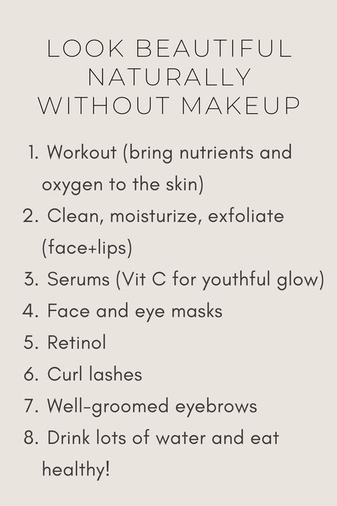 Look Better Without Makeup, Beauty Without Makeup, No Make Up Make Up Look, No Makeup Look, Healthy Makeup, Natural Beauty Makeup, Skin Advice, Perfect Skin Care Routine, Healthy Skin Tips