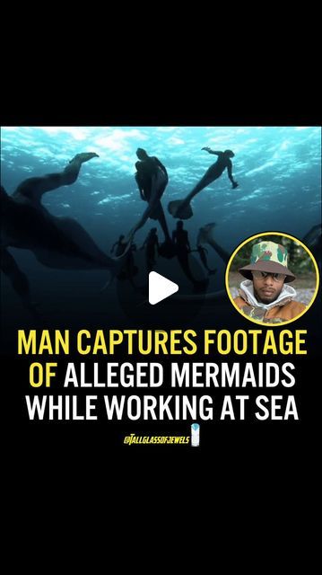 Jeral Davis on Instagram Mermaid Videos Real Life, Real Mermaid Videos, Real Mermaids Sightings, Mermaid Videos, Mermaids Real, Mermaid Sightings, Mermaid Gifs, Real Mermaids, Real Life