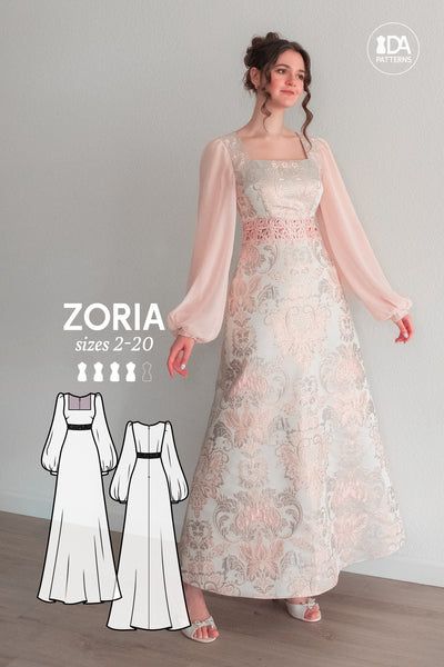 Stylish Sewing Patterns, Gown Sewing Pattern, Formal Dress Patterns, Modern Sewing Patterns, Sewing Projects Clothes, Wedding Dress Patterns, Dress Weights, Easy Sewing Patterns, Diy Sewing Clothes