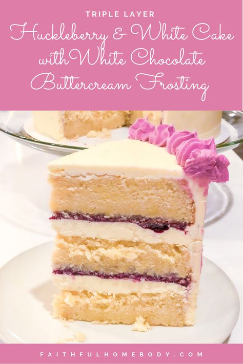 Birthday Cakes Flavors And Fillings, Huckleberry Cake Filling, Huckleberry Wedding Cake, Magnolia Bakery Cake Recipe, Huckleberry Frosting, Spring Wedding Cake Flavors, Layered Sheet Cakes With Filling, Huckleberry Cake Recipes, Cake Fruit Filling