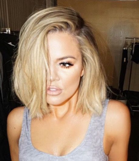 Khloe Kardashian Khloe Kardashian Haircut, Balayage Hair Blonde, Hair Styles 2017, Short Blonde Hair, Hair Envy, Khloe Kardashian, Ombre Hair, Balayage Hair, Hair Day