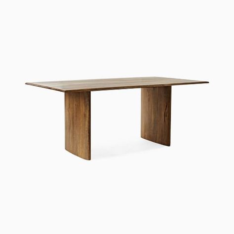 Anton Solid Wood Dining Furniture Collection | West Elm Birch Dining Table, West Elm Kitchen, Mango Wood Dining Table, Modern Contemporary Dining, Wood Dining Bench, Modern Tables, Wood Bedside Table, Entertaining Space, Expandable Dining Table