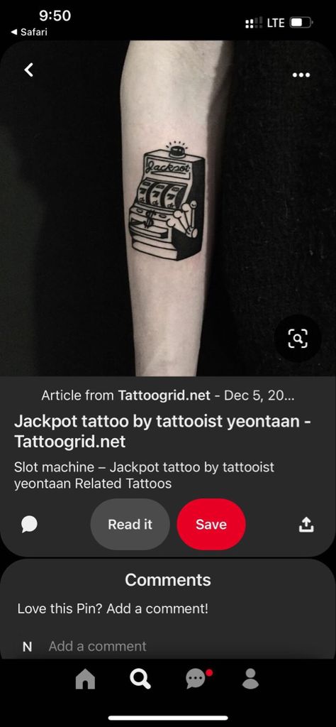 Jackpot Tattoo, Slot Machine Tattoo, Vegas Vibes, Machine Tattoo, Hair Color Brown, Brown Hairstyles, American Traditional, Slot Machine, Flower Tattoos