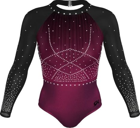 Pink Gymnastics Leotards, Gymnastics Fits, Olympic Gymnastics Leotards, Gymnast Leotards, Gimnastic Costume, Gymnastics Warm Ups, Gymnastics Uniforms, Long Sleeve Gymnastics Leotards, Leotards For Gymnastics