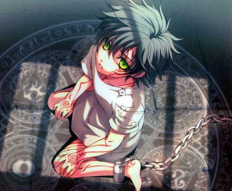 Kid!Est Rinaudo The Gallery, Anime Demon, Anime Character, Clock, Chain, Anime, White